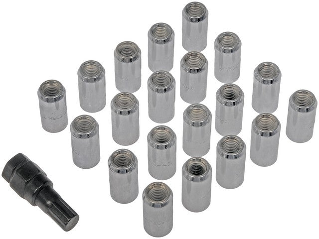 Dorman - Autograde Wheel Lock Set P/N:711-345 Fits: Acura Slx, Alfa Romeo Gtv-6, Alfa Romeo Milano, Alfa Romeo Spider, BMW 2002, BMW 3.0si, BMW 530i, Buick Century, Buick Electra, Buick Lesabre - Image 1