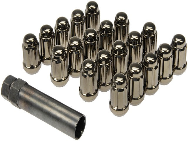 Dorman - Autograde Wheel Lock Set P/N:711-355H Fits: Acura Slx, Alfa Romeo Gtv-6, Alfa Romeo Milano, Alfa Romeo Spider, BMW 2002, BMW 3.0si, BMW 530i, Buick Century, Buick Electra, Buick Lesabre - Image 2