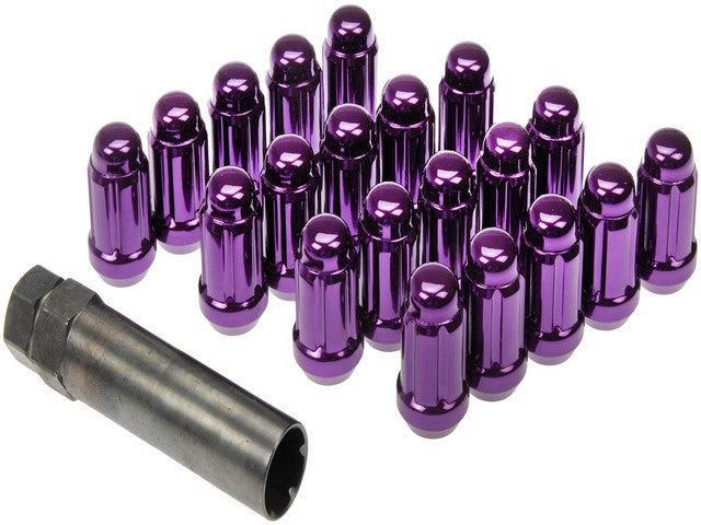 Dorman - Autograde Wheel Lock Set P/N:711-355J Fits: Acura Slx, Alfa Romeo Gtv-6, Alfa Romeo Milano, Alfa Romeo Spider, BMW 2002, BMW 3.0si, BMW 530i, Buick Century, Buick Electra, Buick Lesabre - Image 2