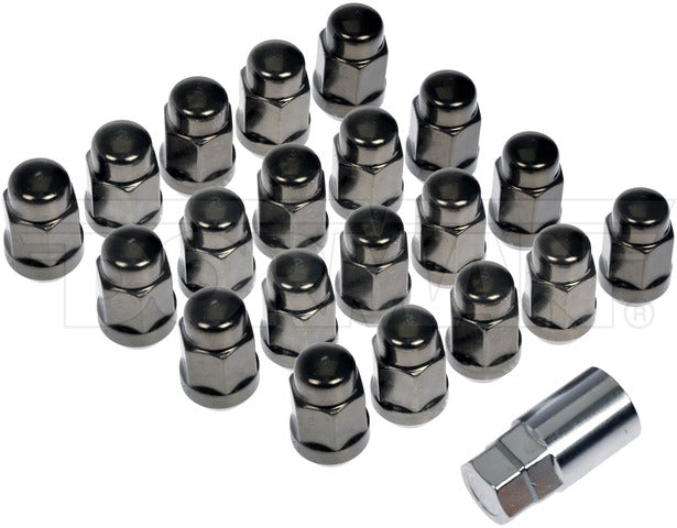 Dorman - Autograde Wheel Lug Nut P/N:711-635H Fits: Chevrolet C1500 91-88, Chevrolet K1500 89-88, Dodge Charger 13-11, GMC C1500 91-88, GMC K1500 89-88 - Image 1