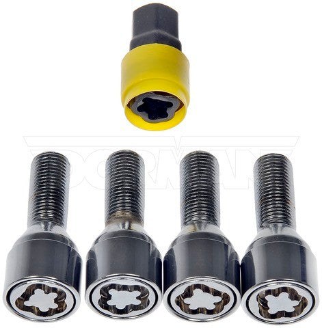 Dorman - Autograde Wheel Lock Set P/N:712-690 Fits: Porsche 911 83-80, Volkswagen Caravelle 96-95, Volkswagen Combi 01-93, Volkswagen Panel 01-93, Volkswagen Transporter 94-93, Volkswagen Vanagon 91-80 - Image 4