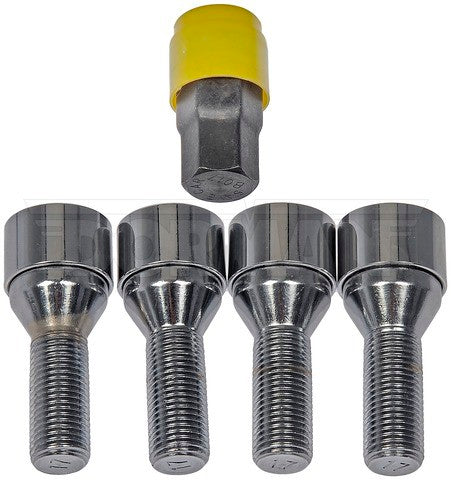 Dorman - Autograde Wheel Lock Set P/N:712-690 Fits: Porsche 911 83-80, Volkswagen Caravelle 96-95, Volkswagen Combi 01-93, Volkswagen Panel 01-93, Volkswagen Transporter 94-93, Volkswagen Vanagon 91-80 - Image 3
