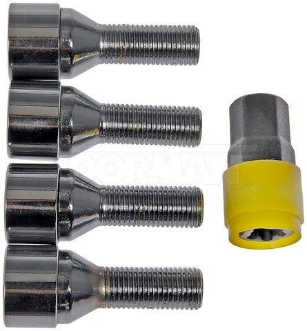Dorman - Autograde Wheel Lock Set P/N:712-690 Fits: Porsche 911 83-80, Volkswagen Caravelle 96-95, Volkswagen Combi 01-93, Volkswagen Panel 01-93, Volkswagen Transporter 94-93, Volkswagen Vanagon 91-80 - Image 2