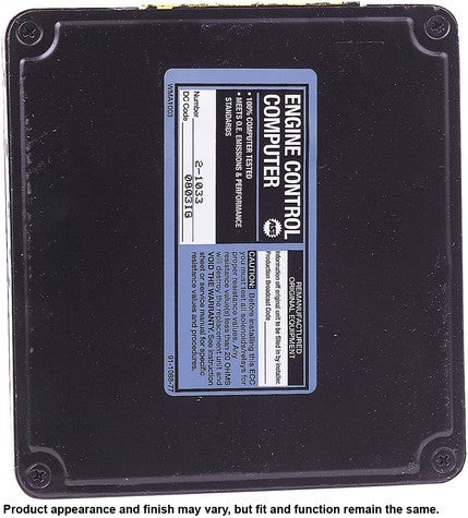 CARDONE Reman Engine Control Module (ECM) P/N:72-1033 Fits: Toyota Van 85-84 - Image 3