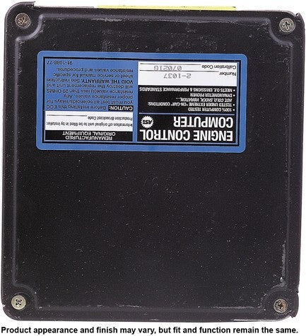 CARDONE Reman Engine Control Module (ECM) P/N:72-1037 Fits: Toyota Camry 85-84 - Image 3