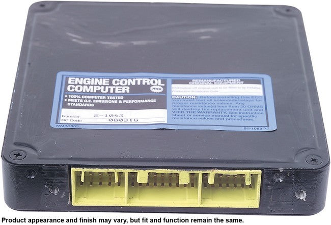 CARDONE Reman Engine Control Module (ECM) P/N:72-1043 Fits: Toyota Pickup 87-86 - Image 1