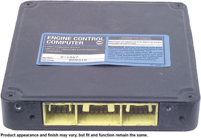 CARDONE Reman Engine Control Module (ECM) P/N:72-1047 Fits: Toyota Celica 1986 - Image 2