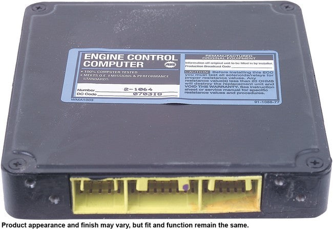 CARDONE Reman Engine Control Module (ECM) P/N:72-1064 Fits: Toyota 4runner 87-86, Toyota Pickup 87-86 - Image 2