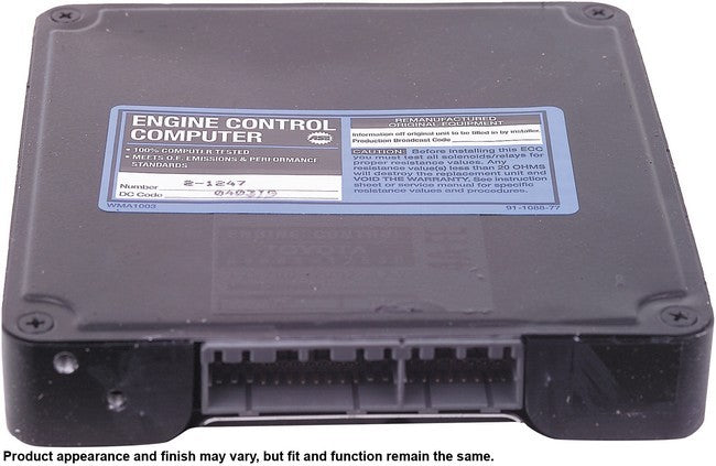 CARDONE Reman Engine Control Module (ECM) P/N:72-1247 Fits: Toyota Corolla 93-90 - Image 2