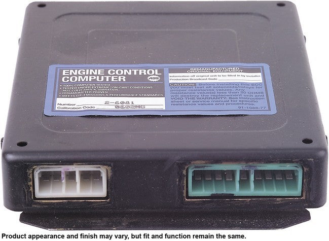 CARDONE Reman Engine Control Module (ECM) P/N:72-6081 Fits: Dodge Colt 1986, Mitsubishi Mirage 1986, Plymouth Colt 1986 - Image 2