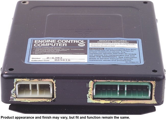 CARDONE Reman Engine Control Module (ECM) P/N:72-6303 Fits: Hyundai Excel 88-87, Mitsubishi Precis 88-87 - Image 2