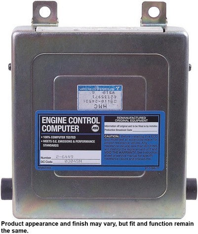 CARDONE Reman Engine Control Module (ECM) P/N:72-6449 Fits: Hyundai Excel 1990, Mitsubishi Precis 1990 - Image 4