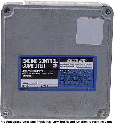 CARDONE Reman Engine Control Module (ECM) P/N:72-7270 Fits: Mercury Tracer 1989 - Image 4