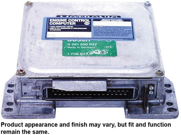 CARDONE Reman Engine Control Module (ECM) P/N:72-9437 Fits: BMW 528e 87-84 - Image 2