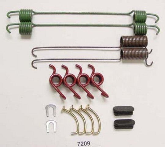 Better Brake Parts Drum Brake Hardware Kit P/N:7209K Fits: Dodge B1500, Dodge B2500, Dodge B3500, Dodge Ram 1500 Van, Dodge Ram 2500, Dodge Ram 2500 Van, Dodge Ram 3500, Dodge Ram 3500 Van, Ford E-350 Econoline, Ford E-350 Econoline Club Wagon, Ford F-350 - Image 1