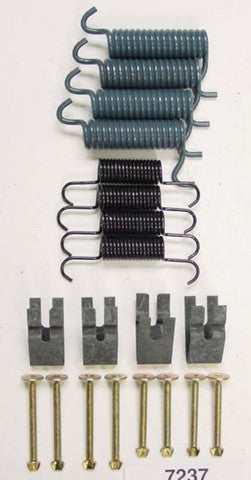 Better Brake Parts Drum Brake Hardware Kit P/N:7237K Fits: Audi Fox, Chrysler Lebaron, Dodge 400, Dodge Aries, Dodge Omni, Dodge Rampage, Plymouth Horizon, Plymouth Reliant, Plymouth Tc3, Volkswagen Dasher - Image 1