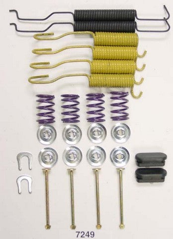 Better Brake Parts Drum Brake Hardware Kit P/N:7249K Fits: Chrysler Cordoba, Chrysler Fifth Avenue, Chrysler Imperial, Chrysler Lebaron, Chrysler New Yorker, Chrysler Newport, Chrysler TOWN &amp; COUNTRY, Dodge Aspen, Dodge B100, Dodge B150 - Image 1