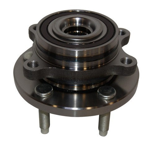 GMB Wheel Bearing and Hub Assembly P/N:725-0004 Fits: Ford Edge 14-11, Ford Flex 19-09, Ford Police Interceptor Sedan 18-13, Ford Special Service Police Sedan 18-15, Ford Taurus 19-10, Lincoln Mks 16-09, Lincoln Mkt 19-10, Lincoln Mkx 15-11 - Image 1
