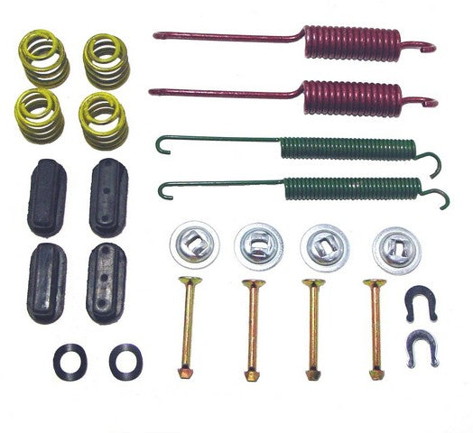 Better Brake Parts Drum Brake Hardware Kit P/N:7252K Fits: Ford Escort 90-81, Ford Exp 88-82, Ford Tempo 94-84, Mercury Ln7 83-82, Mercury Lynx 87-81, Mercury Topaz 94-84 - Image 1