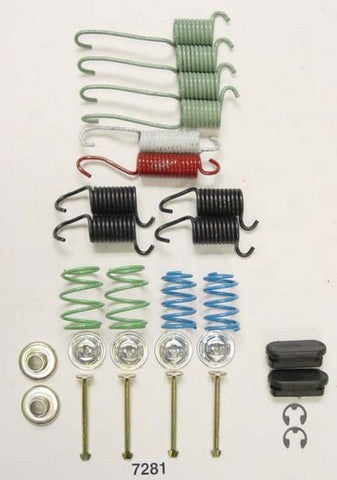 Better Brake Parts Drum Brake Hardware Kit P/N:7281K Fits: Buick Skyhawk, Buick Skylark, Buick Somerset, Cadillac Cimarron, Chevrolet Beretta, Chevrolet Cavalier, Chevrolet Chevette, Chevrolet Citation, Chevrolet Citation Ii, Chevrolet Corsica - Image 1