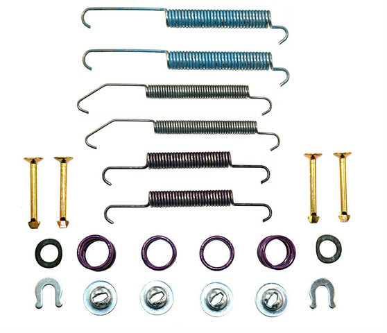 Better Brake Parts Drum Brake Hardware Kit P/N:7282K Fits: Saturn Sc 92-91, Saturn Sc1 02-93, Saturn Sc2 02-93, Saturn Sl 02-91, Saturn Sl1 02-91, Saturn Sl2 02-91, Saturn Sw1 99-93, Saturn Sw2 01-93 - Image 1