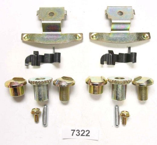 Better Brake Parts Parking Brake Hardware Kit P/N:7322K Fits: Cadillac Escalade, Cadillac Escalade Esv, Cadillac Escalade Ext, Chevrolet Astro, Chevrolet Avalanche 1500, Chevrolet Express 1500, Chevrolet Silverado 1500, Chevrolet Silverado 1500 Hd - Image 1
