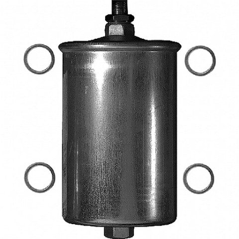 Parts Master Fuel Filter P/N:73508 Fits: Mercedes-benz 190e, Mercedes-benz 260e, Mercedes-benz 280ce, Mercedes-benz 280e, Mercedes-benz 300ce, Mercedes-benz 300e, Mercedes-benz 300se, Mercedes-benz 300sel, Mercedes-benz 300sl, Mercedes-benz 300te - Image 1