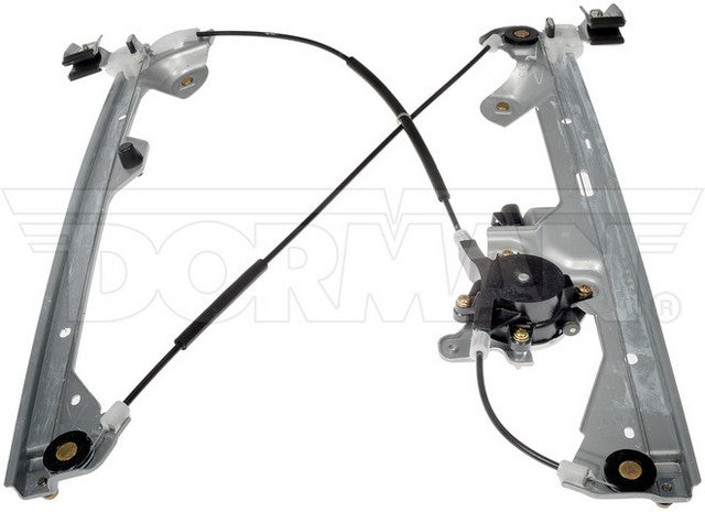Dorman - OE Solutions Conjunto de motor y regulador de ventana P/N:741-444 Fits: Cadillac Escalade Esv, Cadillac Escalade Ext, Chevrolet Avalanche, Chevrolet Cheyenne, Chevrolet Silverado 1500, Chevrolet Silverado 2500, Chevrolet Silverado 2500 Hd - Image 1