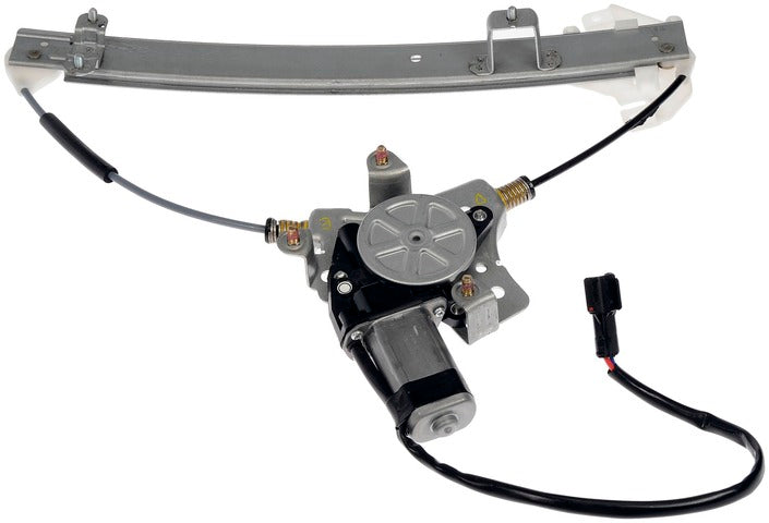Dorman - OE Solutions Conjunto de motor y regulador de ventana P/N:741-617 Fits: Hyundai Elantra 00-96 - Image 2