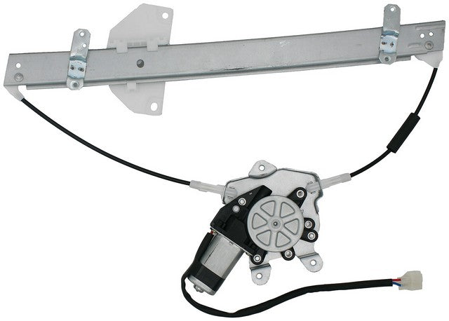 Dorman - OE Solutions Conjunto de motor y regulador de ventana P/N:741-930 Fits: Mitsubishi Mirage 01-97 - Image 1