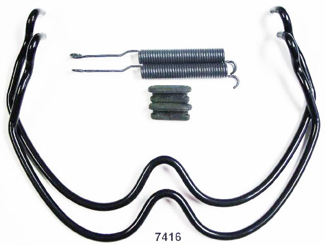 Better Brake Parts Drum Brake Hardware Kit P/N:7416K Fits: Chevrolet Silverado 1500 08-06, Chevrolet Silverado 1500 Classic 2007, GMC Sierra 1500 08-06, GMC Sierra 1500 Classic 2007 - Image 1