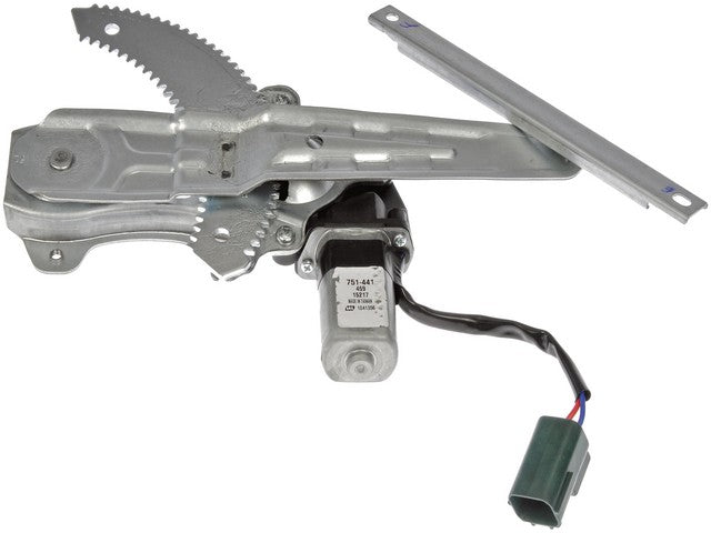 Dorman - OE Solutions Conjunto de motor y regulador de ventana P/N:751-441 Fits: Nissan Juke 17-11, Nissan Leaf 12-11 - Image 2