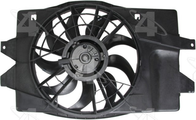 Four Seasons Engine Cooling Fan Assembly P/N:75200 Fits: Chrysler TOWN &amp; COUNTRY 95-93, Dodge Caravan 95-93, Dodge Grand Caravan 95-93, Plymouth Grand Voyager 95-93, Plymouth Voyager 95-93 - Image 2