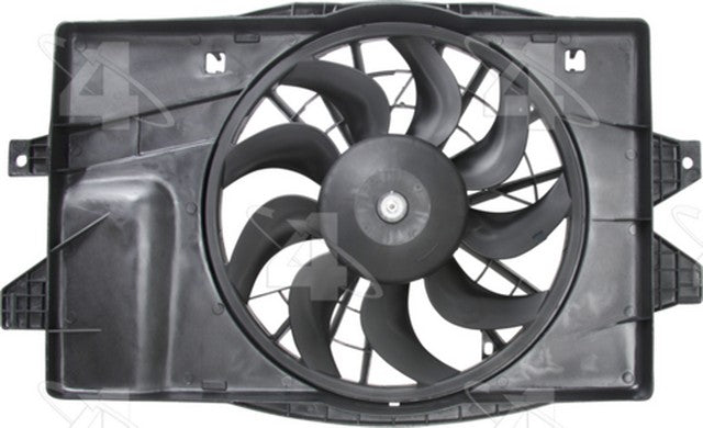 Four Seasons Engine Cooling Fan Assembly P/N:75200 Fits: Chrysler TOWN &amp; COUNTRY 95-93, Dodge Caravan 95-93, Dodge Grand Caravan 95-93, Plymouth Grand Voyager 95-93, Plymouth Voyager 95-93 - Image 3