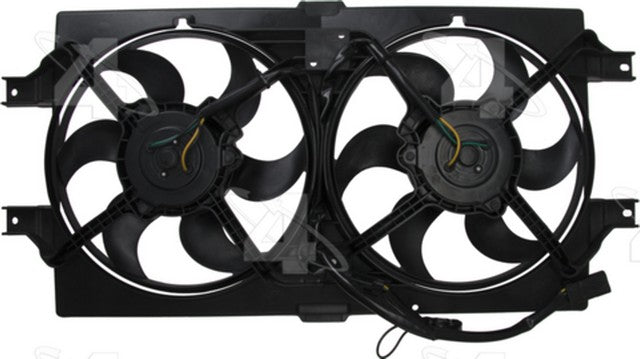 Four Seasons Dual Radiator and Condenser Fan Assembly P/N:75203 Fits: Chrysler 300m 04-99, Chrysler Concorde 04-98, Chrysler Intrepid 04-98, Chrysler Lhs 01-99, Dodge Intrepid 04-98 - Image 2