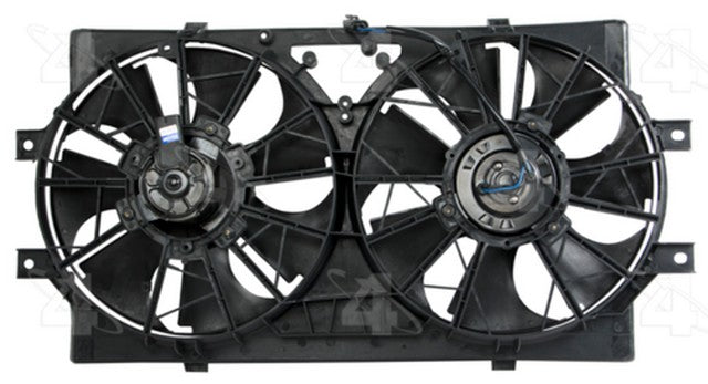 Four Seasons Dual Radiator and Condenser Fan Assembly P/N:75207 Fits: Chrysler Concorde 97-93, Chrysler Intrepid 97-93, Chrysler Lhs 97-94, Chrysler New Yorker 96-94, Dodge Intrepid 97-93, Eagle Vision 97-93 - Image 1