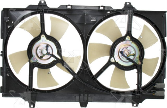 Four Seasons Dual Radiator and Condenser Fan Assembly P/N:75238 Fits: Nissan Maxima 94-89 - Image 2