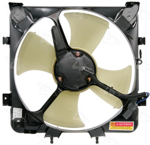 Four Seasons A/C Condenser Fan Assembly P/N:75240 Fits: Honda Civic 95-92, Honda Civic Del Sol 97-93 - Image 1