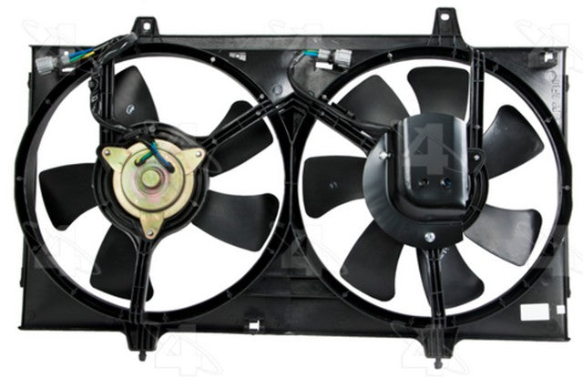 Four Seasons Dual Radiator and Condenser Fan Assembly P/N:75249 Fits: Nissan Altima 01-98 - Image 1