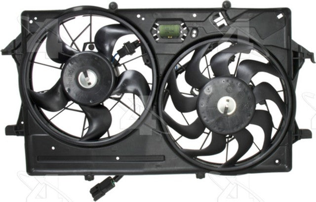 Four Seasons Dual Radiator and Condenser Fan Assembly P/N:75281 Fits: Ford Focus 02-00 - Image 1