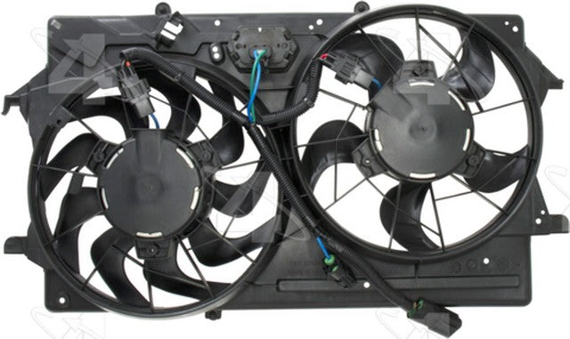 Four Seasons Dual Radiator and Condenser Fan Assembly P/N:75281 Fits: Ford Focus 02-00 - Image 3