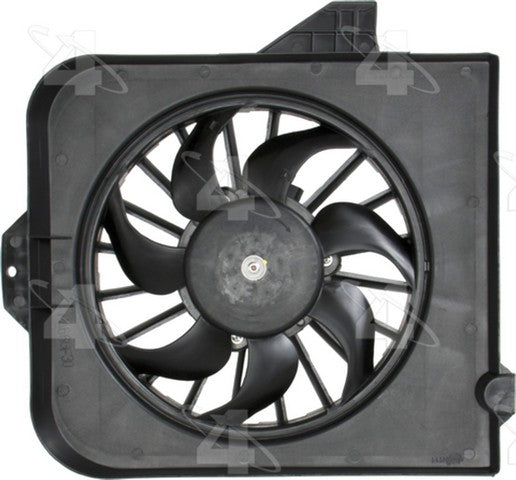 Four Seasons Engine Cooling Fan Assembly P/N:75296 Fits: Chrysler Grand Voyager 02-01, Chrysler TOWN &amp; COUNTRY 05-01, Chrysler Voyager 03-01, Dodge Caravan 05-01, Dodge Grand Caravan 05-01 - Image 1