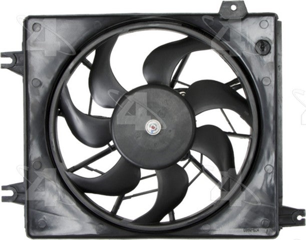 Four Seasons A/C Condenser Fan Assembly P/N:75298 Fits: Hyundai Elantra 00-96, Hyundai Tiburon 01-97 - Image 2