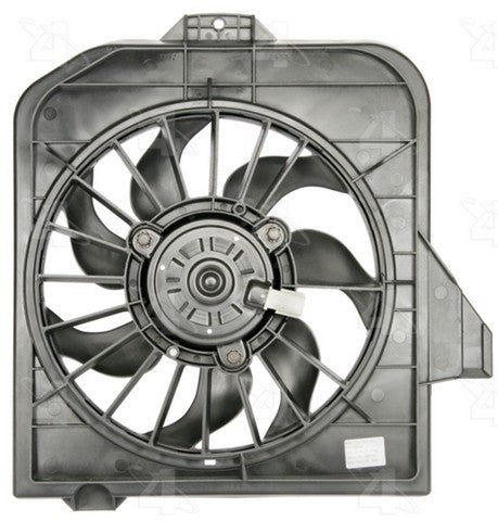 Four Seasons A/C Condenser Fan Assembly P/N:75351 Fits: Chrysler Grand Voyager 02-01, Chrysler TOWN &amp; COUNTRY 05-01, Chrysler Voyager 03-01, Dodge Caravan 05-01, Dodge Grand Caravan 05-01 - Image 1