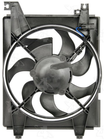 Four Seasons A/C Condenser Fan Assembly P/N:75368 Fits: Hyundai Elantra 05-01, Hyundai Tiburon 08-03 - Image 1