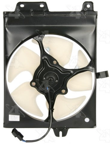 Four Seasons A/C Condenser Fan Assembly P/N:75436 Fits: Dodge Colt 94-93, Eagle Summit 96-93, Mitsubishi Mirage 96-93, Plymouth Colt 94-93 - Image 1