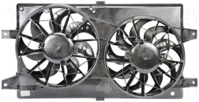 Four Seasons Dual Radiator and Condenser Fan Assembly P/N:75468 Fits: Chrysler Sebring 06-01, Dodge Stratus 04-01 - Image 1