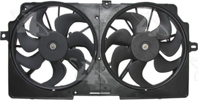 Four Seasons Dual Radiator and Condenser Fan Assembly P/N:75483 Fits: Buick Regal 1999 - Image 2