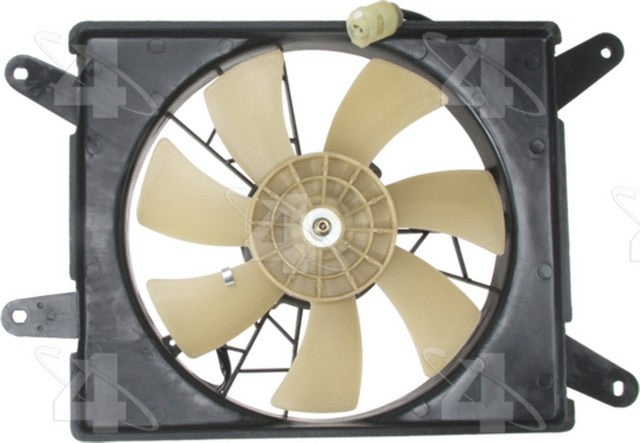 Four Seasons A/C Condenser Fan Assembly P/N:75499 Fits: Hyundai Excel 94-90, Hyundai Scoupe 94-91, Mitsubishi Precis 94-90 - Image 2