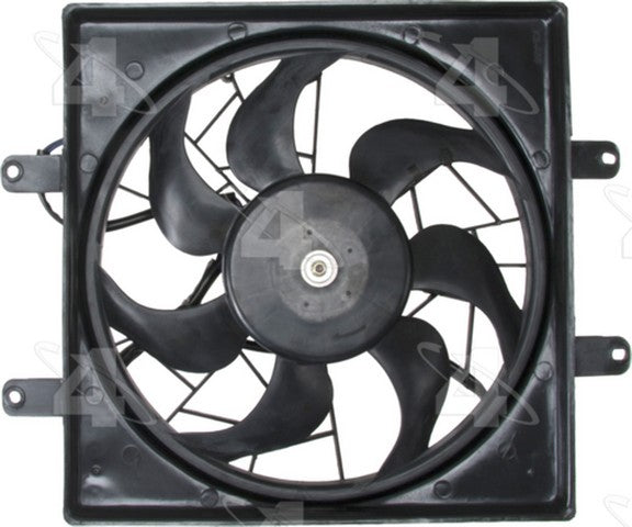 Four Seasons Engine Cooling Fan Assembly P/N:75500 Fits: Hyundai Excel 94-90, Hyundai Scoupe 94-91, Mitsubishi Precis 94-90 - Image 3